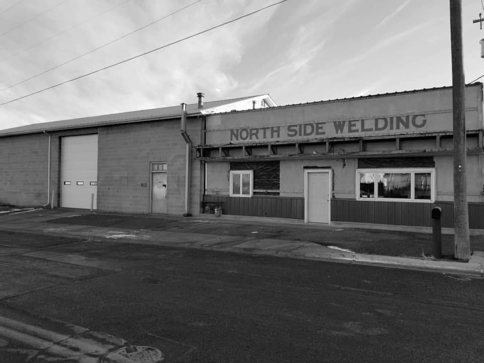 Vintage picture of north side welding ware shop